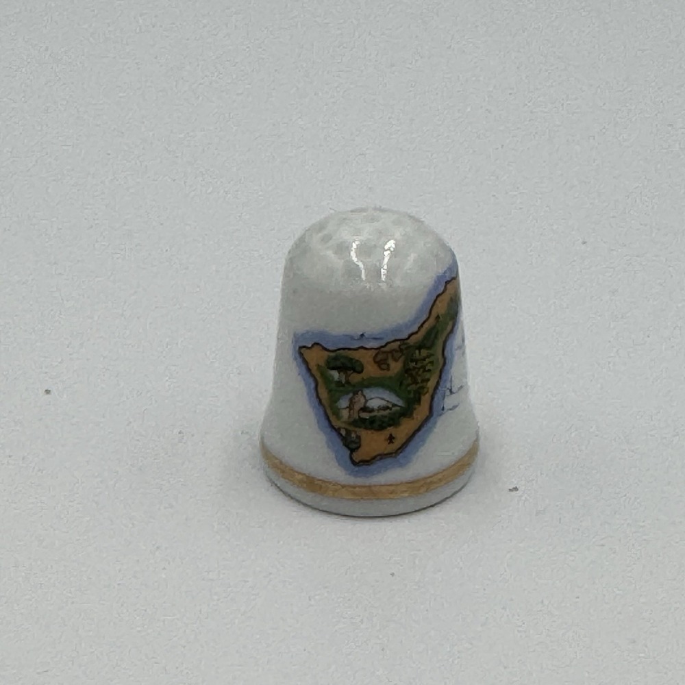 Tenerife Thimble Vintage Souvenir Collectible
